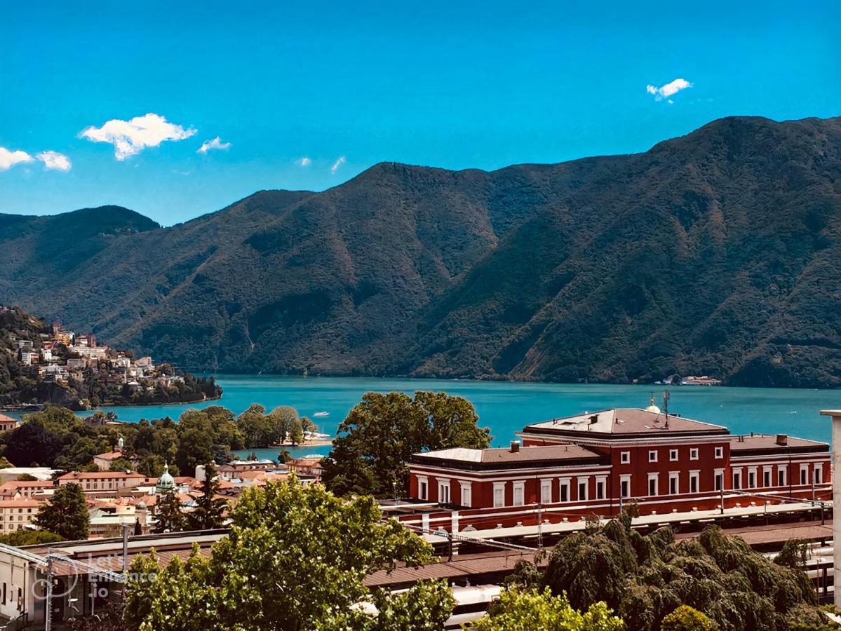 Lakeview Panorama Penthouse With Washer & Dryer Lugano Exterior foto